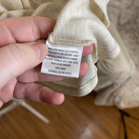 🤍 Style & Co. Boho Lace Yoke Tunic Top - Size L - Picture 6 of 7